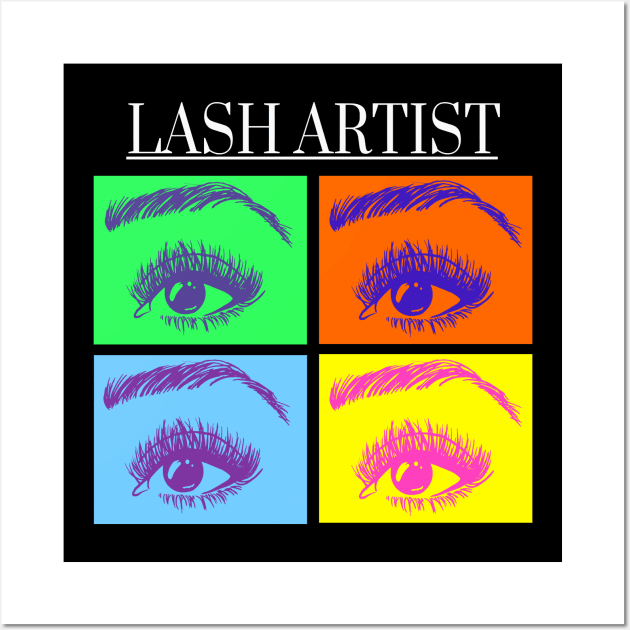 Lash Artist Wall Art by AuburnQuailart